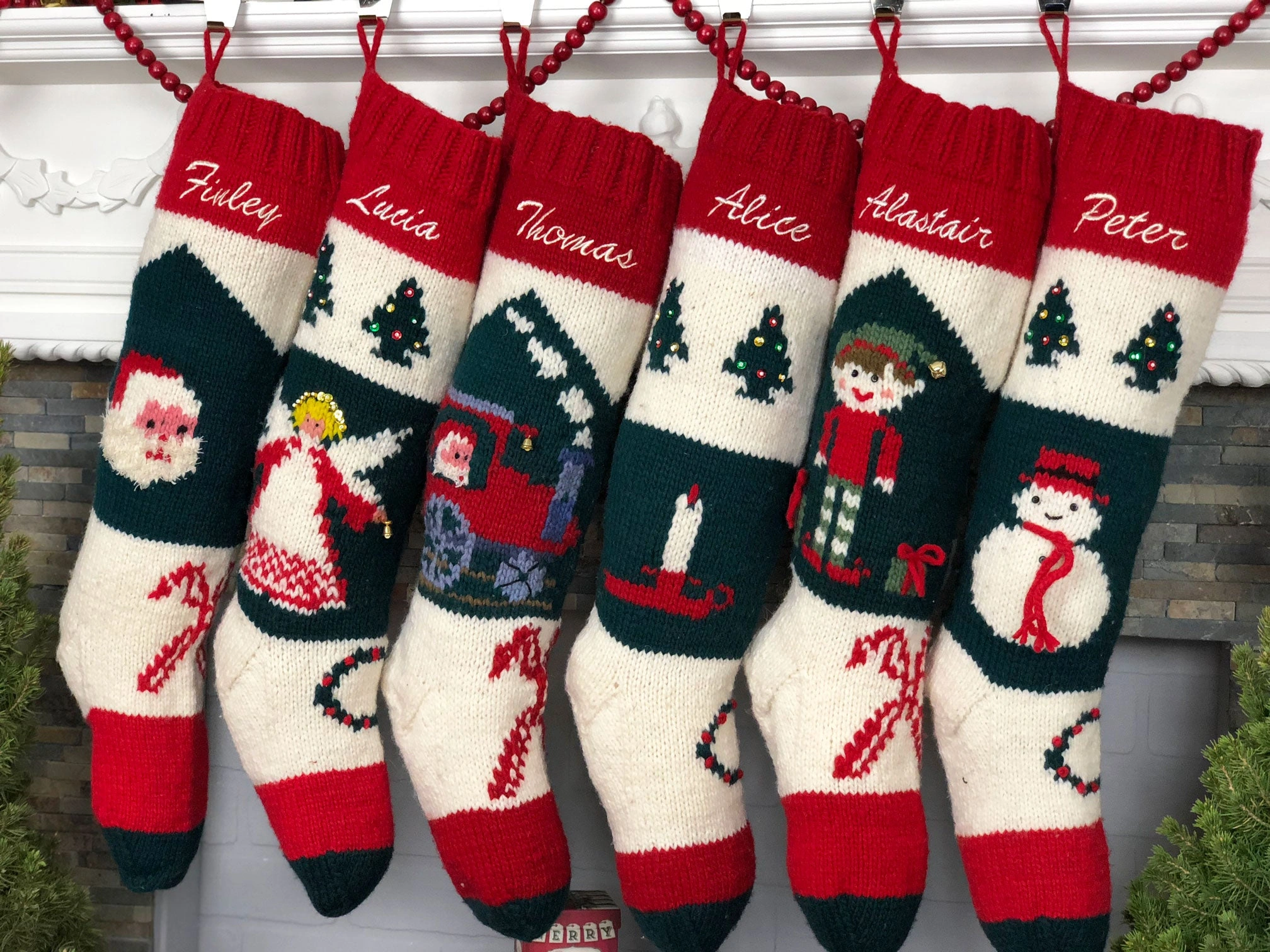 Cozy Elf Magic Holiday Stocking